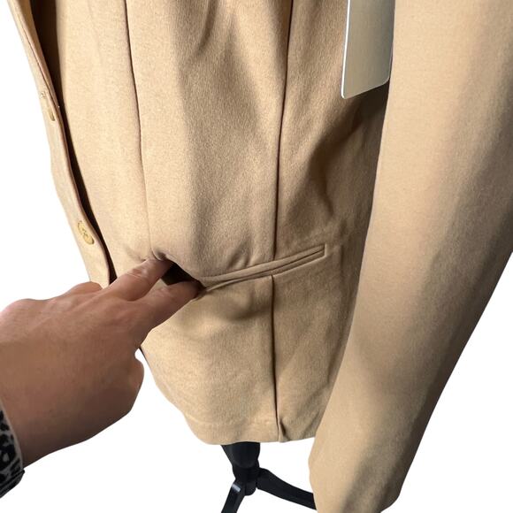 RD Style (M) Alexis Oversized Button Cuff 2 Pocket Long Sleeve Blazer Stitch Fix - Picture 8 of 14